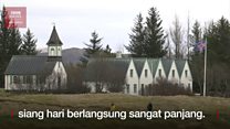 Menjalani puasa 'nyaris seharian' di Islandia