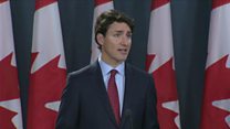 Trudeau: Canada not US security threat