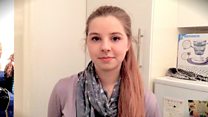 'I'm a student, this way I get free food'
