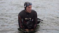 Record attempt to swim the Pacific