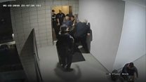 Unarmed man beaten by police