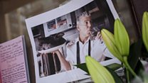 Friend breaks into tears remembering Bourdain