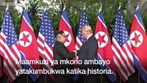 Maamkuzi kati ya Donald Trump na Kim Jong Un