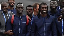 #Mondial2018 : Arrivée des Lions à Kaluga