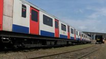 'New' trains made from old Tube carriages