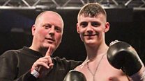 Knife attack boxer: My mum couldn't look at me