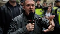 Why is Tommy Robinson in jail?
