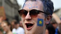 Thousands march for 'people's vote' on Brexit
