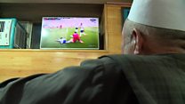 تماشاگران بازیهای جام جهانی در افغانستان