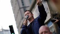 Why is Tommy Robinson in jail?