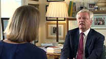 Davis: Brexit return of control 'illusory'