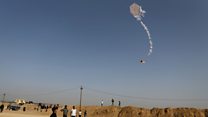 Where kites and balloons are weapons