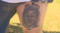 England fan hopes tattoo will 'boost' team