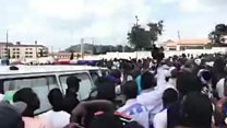 Fídíò rèé lórí bí Fayose se délé ìwòsàn