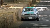 Autonomous car's debut at Goodwood