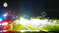 Police release footage of police chase