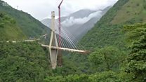 ধ্বংস হলো কলম্বিয়ার প্রাণঘাতী সেতু