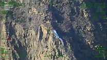 Paraglider rescued