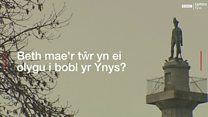 Cyfarfod i drafod dyfodol Colofn y Marcwis