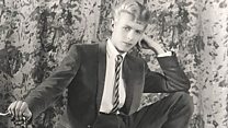 A clip of a 1963 recording, though to be the first, of a teenage David Bowie singing