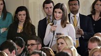 CNN reporter asks Trump about Cohen