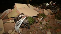 Fatal earthquake caught on camera