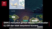 Gempa susulan 6,2 SR kembali guncang Lombok