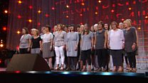 Côr Llefaru dros 16 mewn nifer (145) / Recitation Choir over 16 members (145)