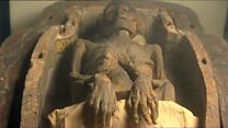 اجساد مومیایی دست نخورده درموزه تاریخ باستان