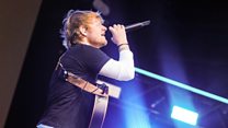 I've signed with Ed Sheeran