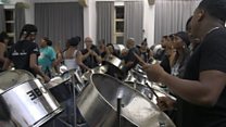 Meet the steel band with more than 100 members