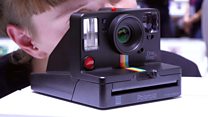 Polaroid camera snaps controlled by app