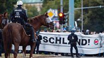 Rival protesters return to Germany's streets