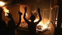 حمله معترضان عراقی به کنسولگری ایران در بصره