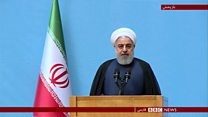 حسن روحانی میگوید بعضی از جناحهای سیاسی از وضعیت اقتصادی سوءاستفاده میکنند