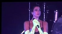 Dua Lipa fans dragged out of Shanghai concert