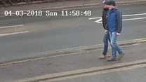 The Skripal suspects' walk through Salisbury