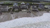 Hurricane Florence approaches US shores