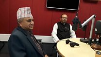 खगराज अधिकारी र अनिल झासँग