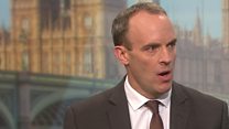 Raab: EU have just yanked up the handbrake