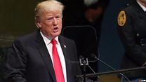 Trump gets unexpected laugh at UN