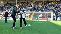 Roy, 94, scores penalty for Notts County