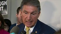 Protesters shout down Democratic senator