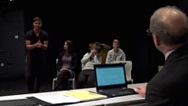 Role play helps people understand how family courts work