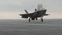 Navy jets trial new 'rolling' landing