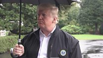 Trump: His was a flat denial