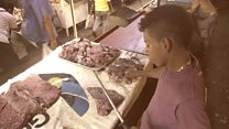 Where families buy rotten meat to eat