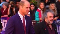 Prince joins Peter Jackson for WW1 premiere