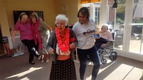 Silent disco held in dementia care trial