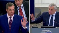 Nigel Farage v European Parliament president